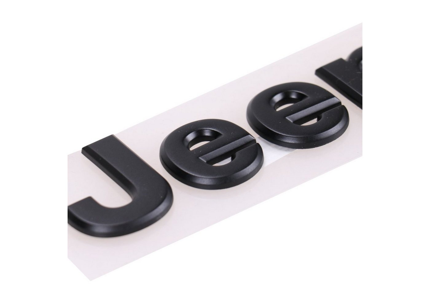 Jeep Frontstoßstange Original Emblem Logo Kühlergrill vorne Wrangler JK/JL ab12 K68185492AB, 1-St., Befestigung: Geklebt