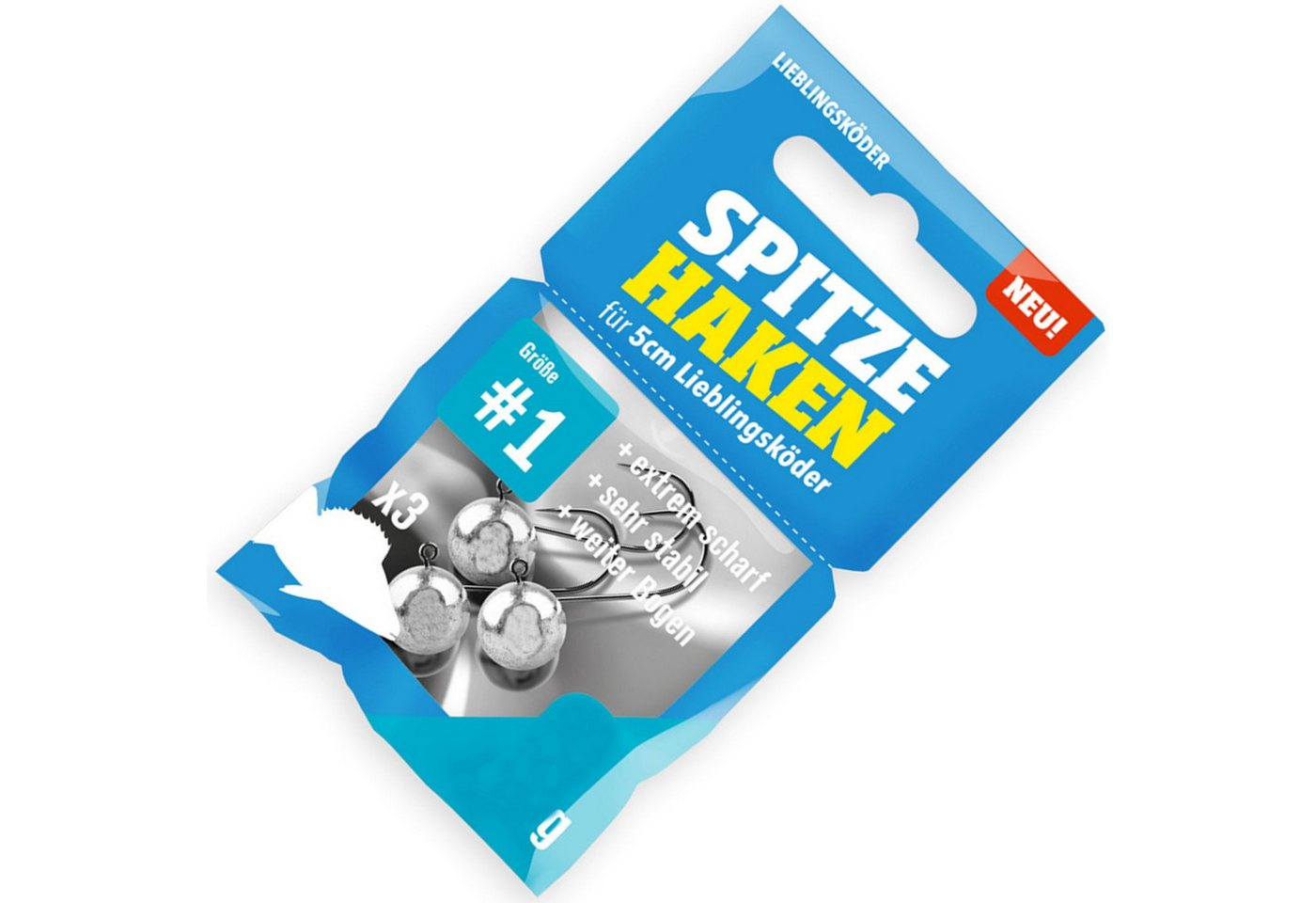Lieblingsköder Jighaken Lieblingsköder Spitze Haken Gr. 1 - 3 Jighaken
