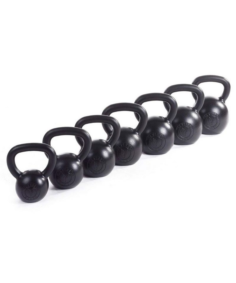 Wolverson Fitness Kettlebell Black Series KettleBell 6-32kg, Premium-Training für Kraft & Leistung, Geeignet für Home Gym, Studio & Functional Training Bild 2