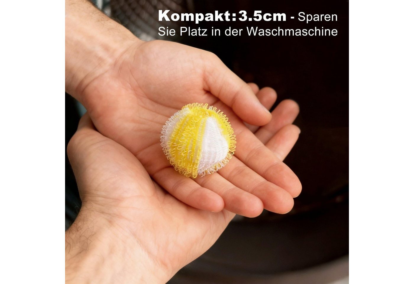 FOUORTUNATE-BEE Wäschekugel Waschbälle gegen Tierhaare Waschmaschine Fusselentferner Set (8-St), Wäschekugel für Kleidung Decken Haustiere Waschmaschinen Zubehör Bild 5