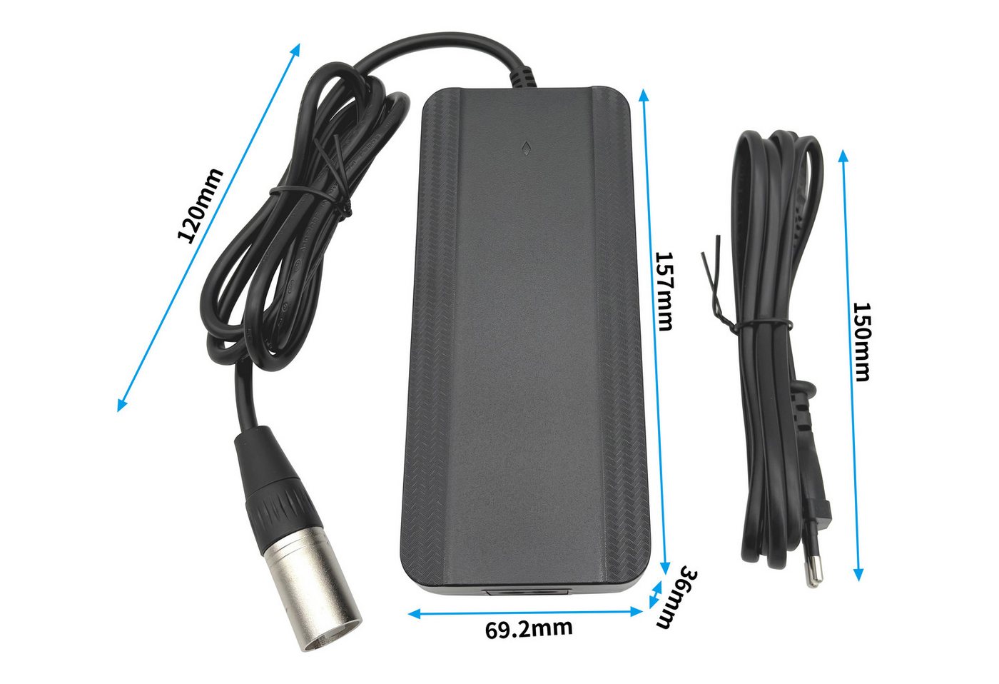 PowerSmart E-Bike Akku für Prophete YJ1561004 +2A Ladegerät Li-ion 10400 mAh (36 V) Bild 5