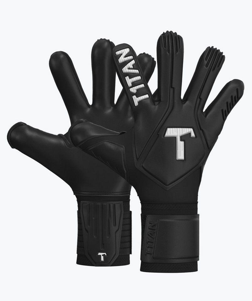 T1TAN Torwarthandschuhe Erwachsene Legend Black-Out