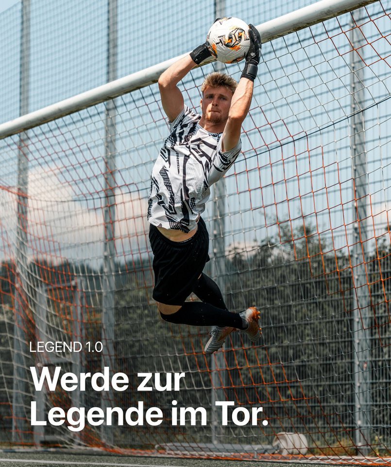 T1TAN Torwarthandschuhe Erwachsene Legend Black-Out Bild 2