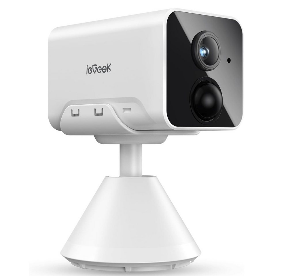 TWUFY IP-Überwachungskamera Mini Kamera WiFi Überwachungskamera Innen,Kamera Überwachung Innen (Innenbereich, Innen, 3-tlg., 2K Mini Kamera kabellos mit Nachtsicht & AI-Alarm, Mit Akku Kompakte Sicherheitskamera mit Bewegungsmelder/Nachtsicht)