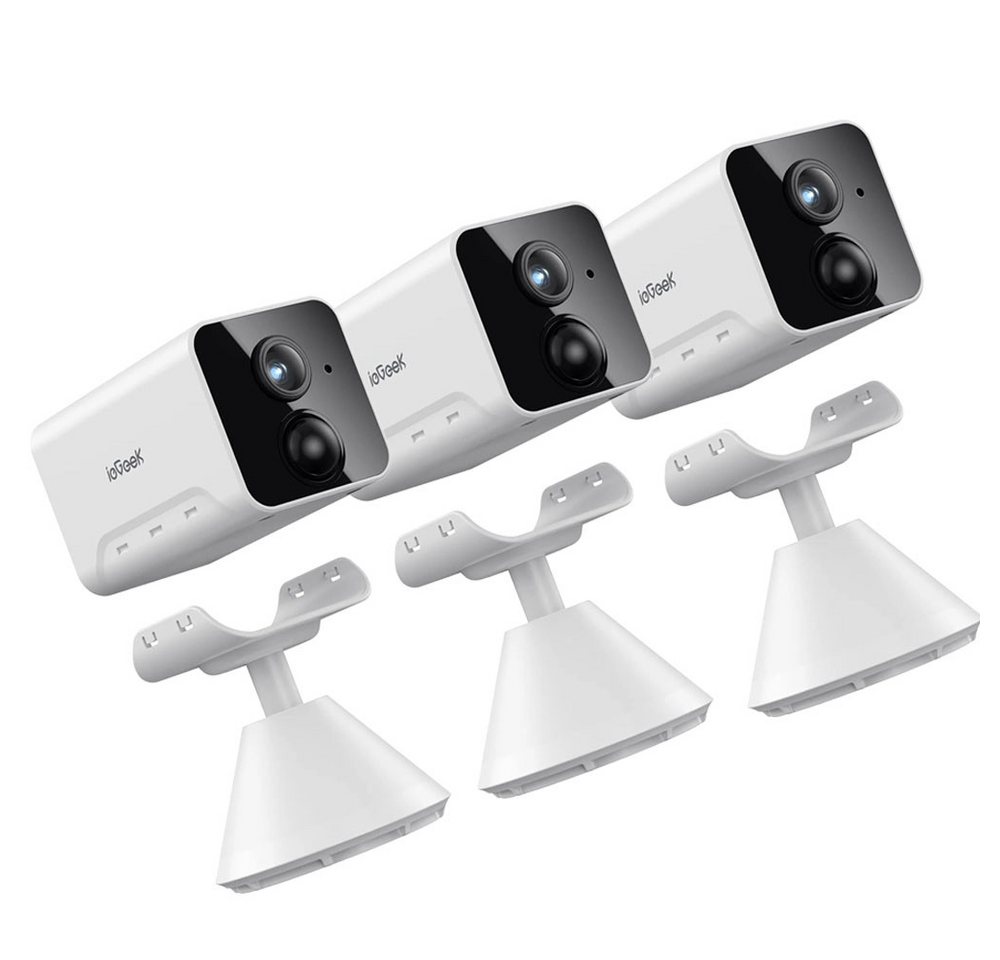 TWUFY IP-Überwachungskamera Mini Kamera WiFi Überwachungskamera Innen,Kamera Überwachung Innen (Innenbereich, Innen, 3-tlg., 2K Mini Kamera kabellos mit Nachtsicht & AI-Alarm, Mit Akku Kompakte Sicherheitskamera mit Bewegungsmelder/Nachtsicht) Bild 3