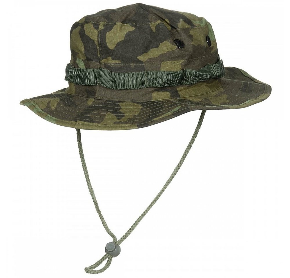 MFH Outdoorhut US GI Buschhut, Kinnband, Rip Stop,GI Boonie, CZ tarn Typ 95 - XL (Packung) umlaufende Schlaufen Bild 2