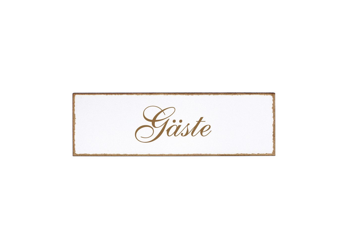 Dekolando Hinweisschild Türschild - Gäste - Schild 150 x 50 mm - Schilder Türschilder Bild 3