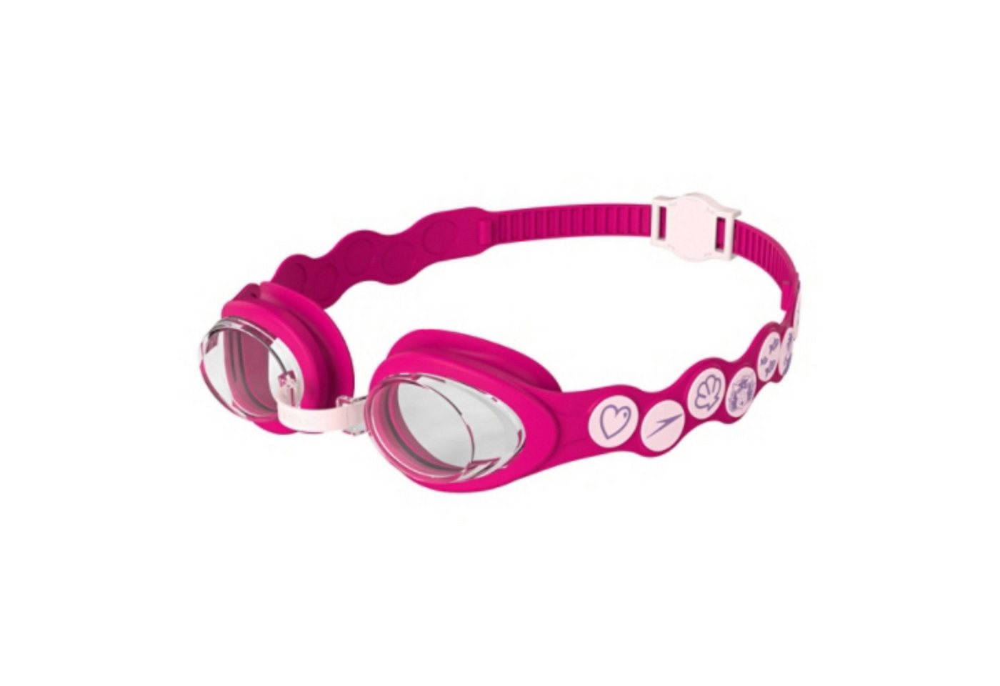 Speedo Schwimmbrille Speedo Infant Spot Goggle, Flexible Konstruktion passt sich dem Gesicht an
