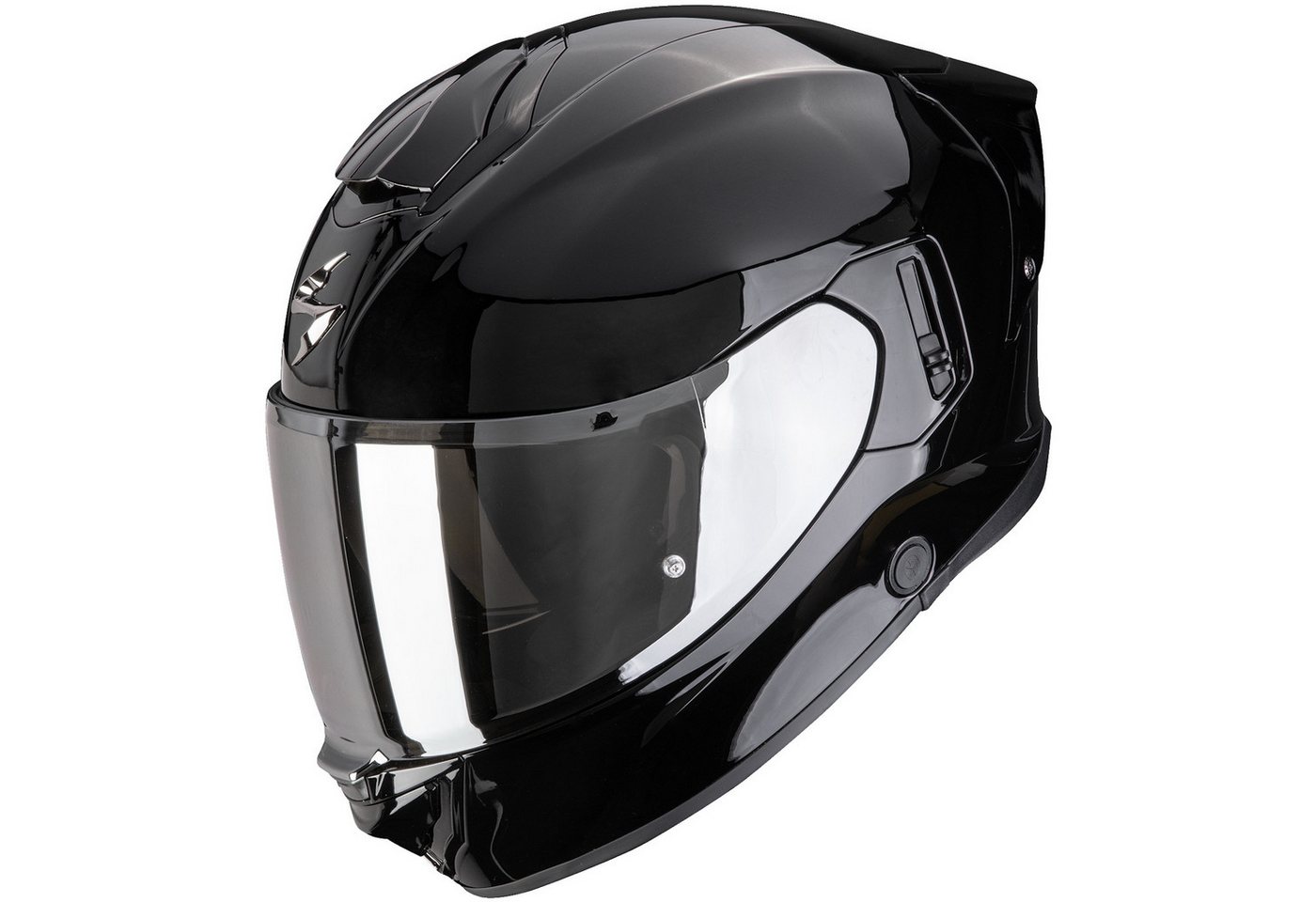 Scorpion Exo Motorradhelm Scorpion EXO-530 Air Solid Integralhelm Schwarz XXL (1er Set), integralhelm motorrad