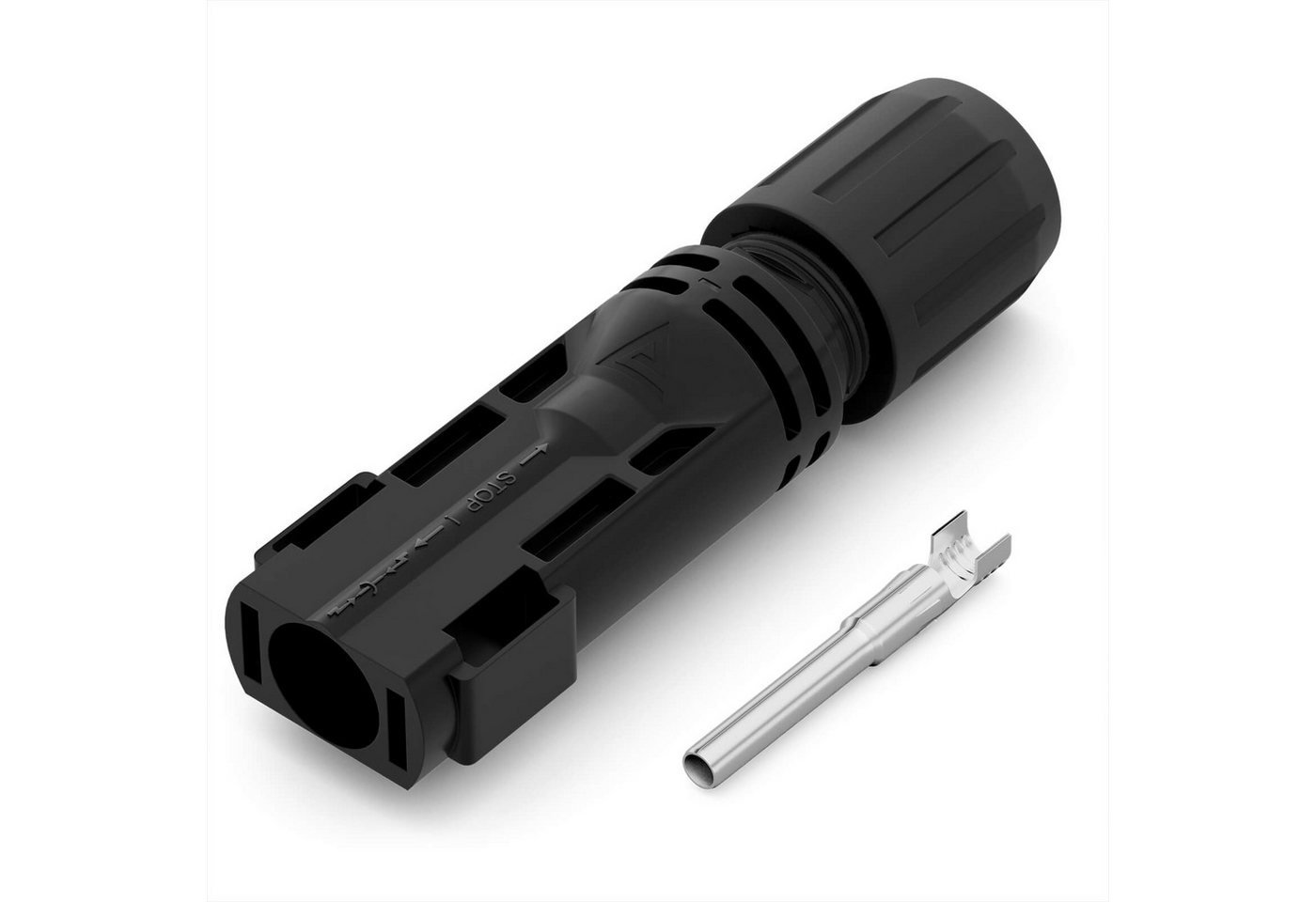 HB-DIGITAL Solarstecker 1500V PV Stecker für Solarkabel 4mm²/6mm² Solarkabel, Solarstecker, Stabil, Witterungs- und UV-Beständig Bild 4