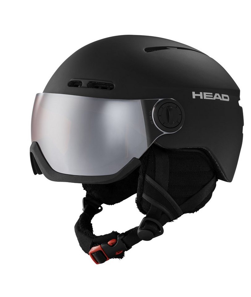 Head Skihelm HE KNIGHT BLACK Bild 2