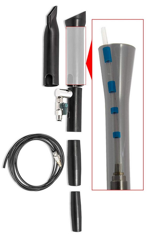BENBOW Staubsaugerdüsen-Set BENBOW 106 Vacuum Reinigungsadapter Reinigungsset mit Schlauch system