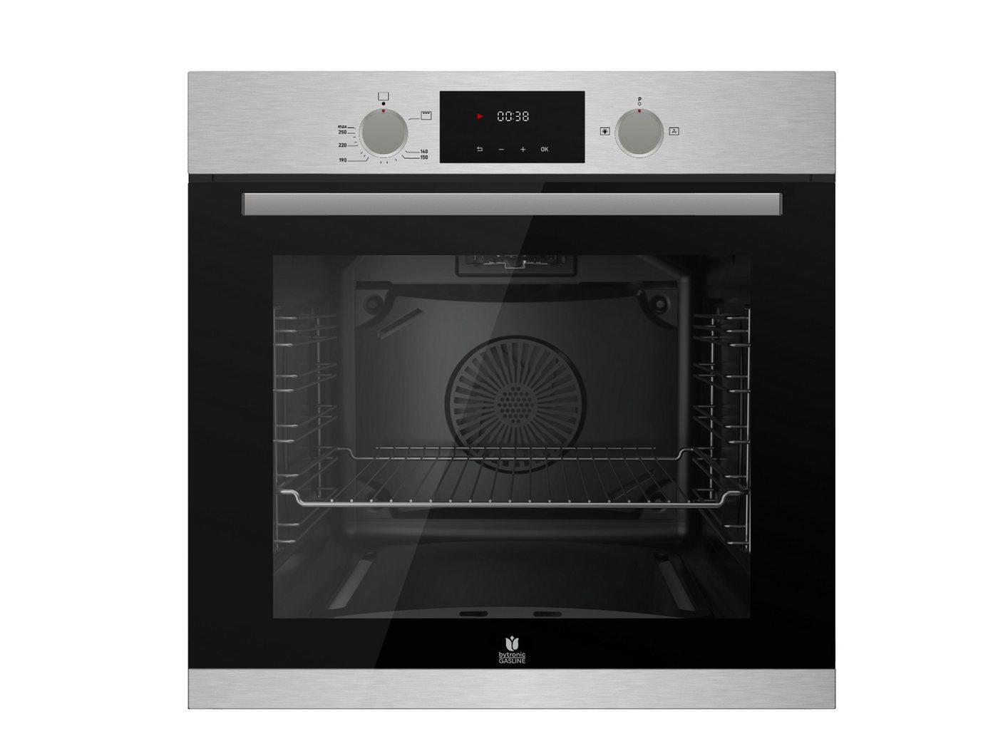 Gasline Backofen-Set Gasline Einbaubackofen GB850FIX+GAG60GLWG Gaskochfeld Glaskeramik 60cm Bild 2