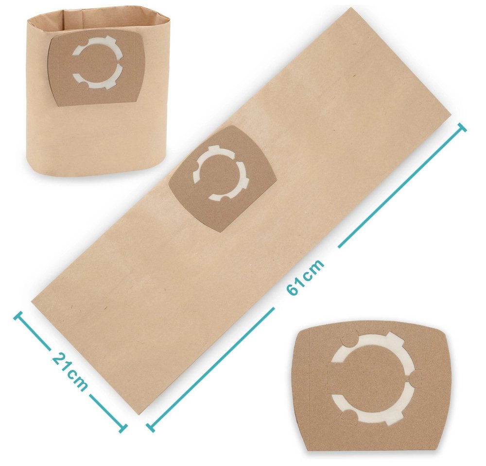PRIMEBAG Staubsaugerbeutel 5 Staubsaugerbeutel für Kärcher WD 2 Plus V12/4/18/C kompatibel