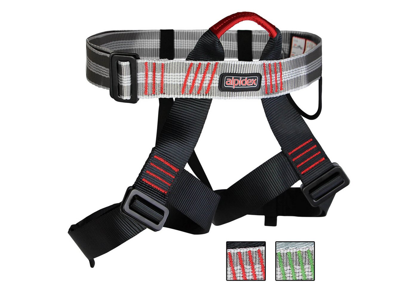 ALPIDEX Klettergurt ALPIDEX Universal Klettergurt für Damen und Herren EN 12277 Bild 2