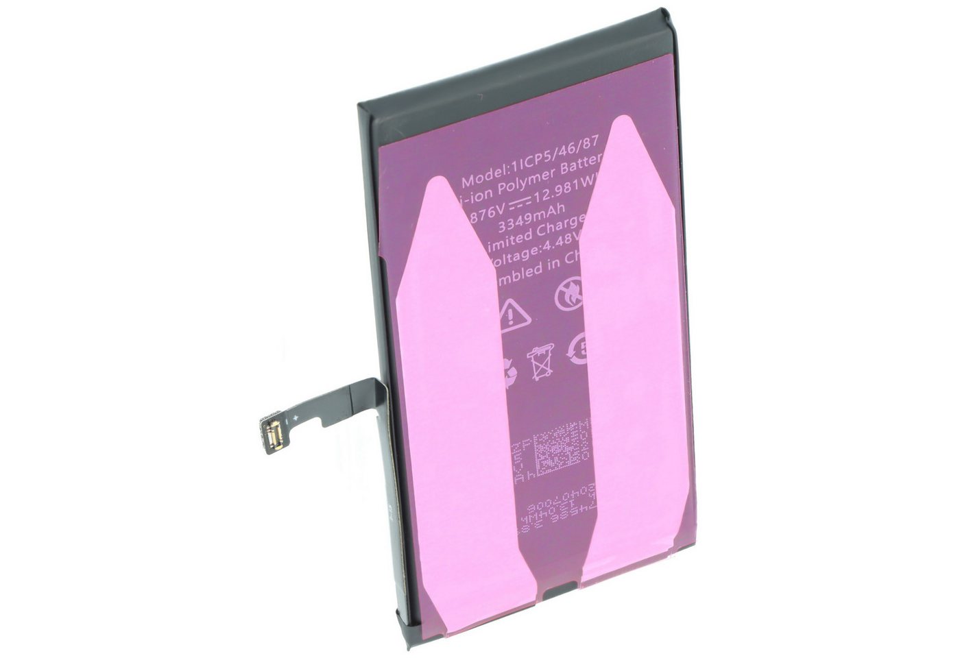 AccuCell Akku passend für Apple iPhone 15, Li-Polymer, 3,87V, 3349mAh, 12,98Wh Akku 3349 mAh (3,9 V) Bild 5
