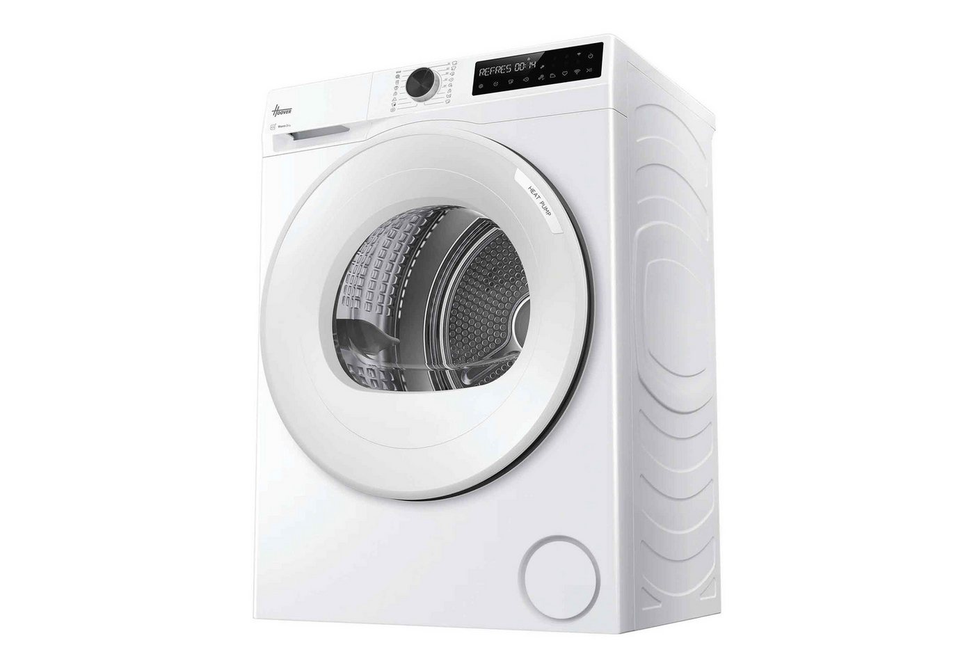 Hoover Wärmepumpentrockner Pro Dry Series 3 HBR 9N2X-S, Wi-Fi und Bluetooth, AI Smart Move, Genius Cycle