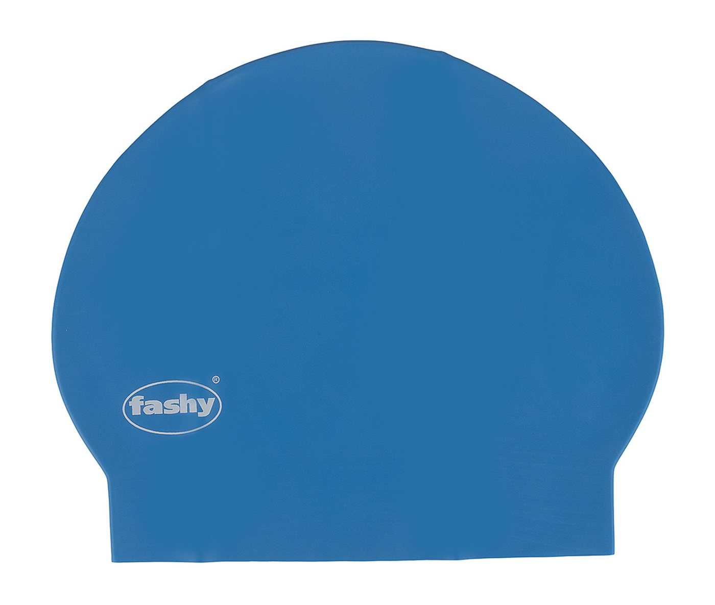 Fashy Badekappe Fashy - Latex Badehaube Badekappe Sporthaube Damen Herren Blau 3030-50