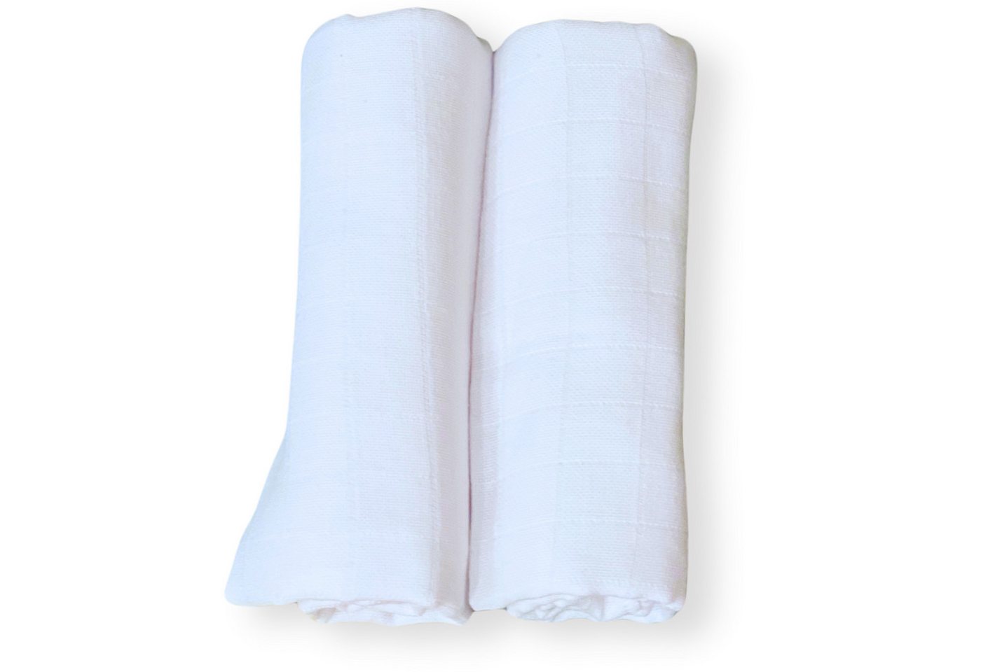 Babymajawelt Spucktuch Mullwindeln Premium Weiß, Baby Mulltücher 185g, (Set, 2-tlg., 2 Stück), Besonders Weich und Sanft, Vielseitige Helfer, Plastikfreie Verpackung Bild 3