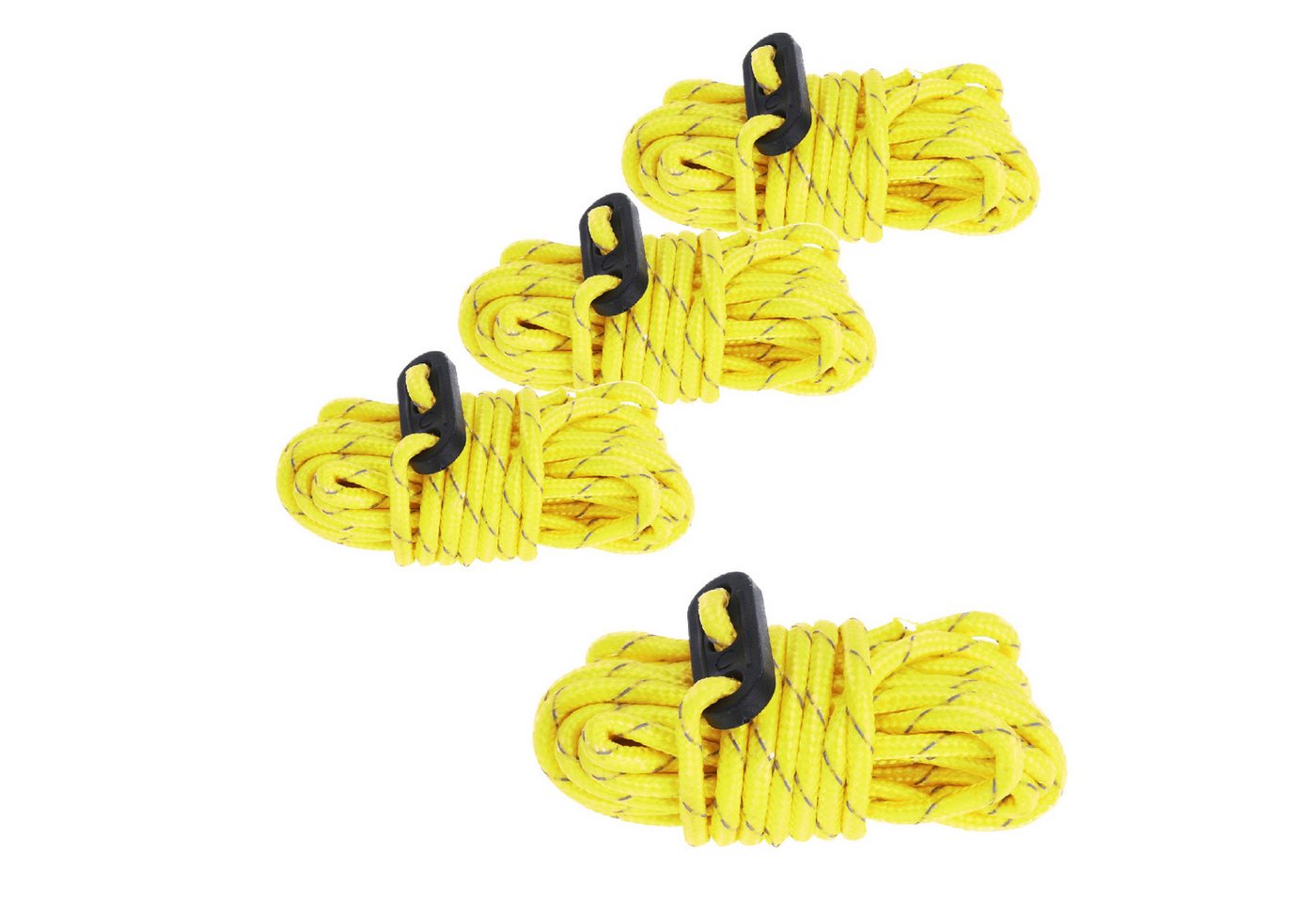 ToCi Abspannleine 4x Zelt-Abspannseil Ø4mm Nylon Zeltschnur Zeltleine Spannleine 3,8m Bild 2