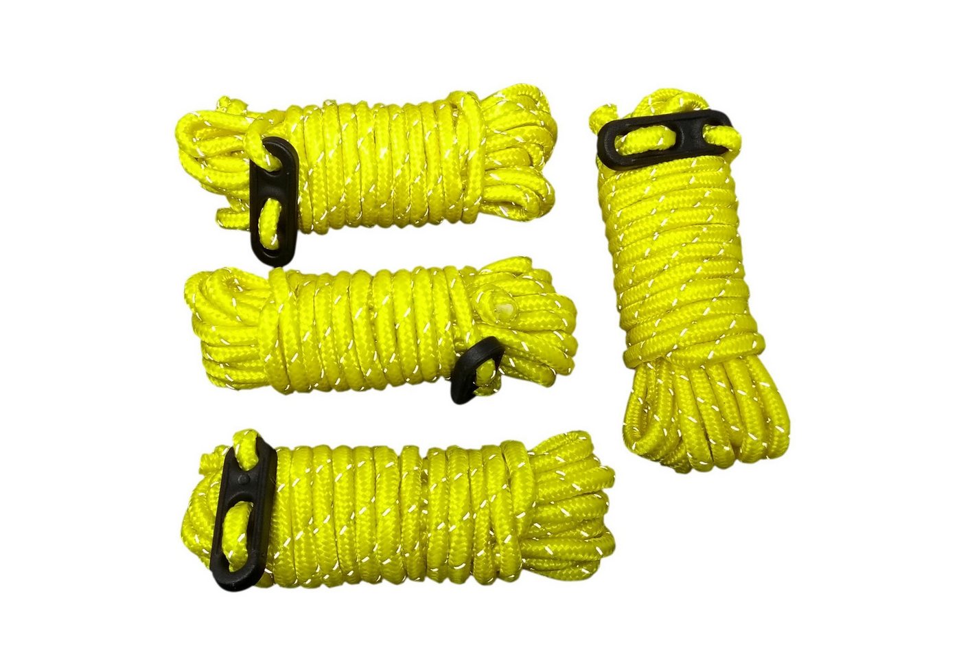 ToCi Abspannleine 4x Zelt-Abspannseil Ø4mm Nylon Zeltschnur Zeltleine Spannleine 3,8m Bild 5