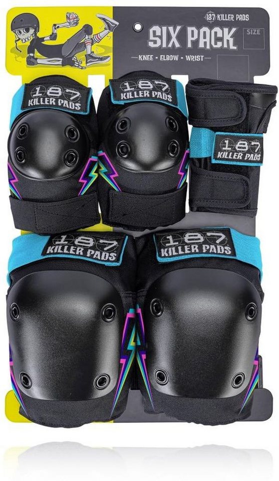 187 KillerPads Protektoren-Set Six Pack Set Electric Bolt Bild 3