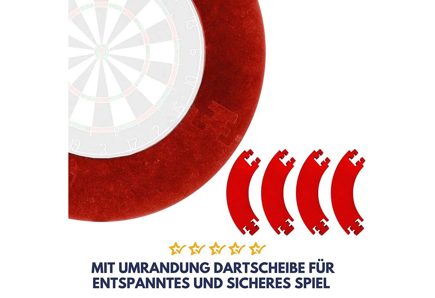 Best Sporting Dartpfeil Dart Umrandung - für alle Dartboards mit 45,5cm Durchmesser