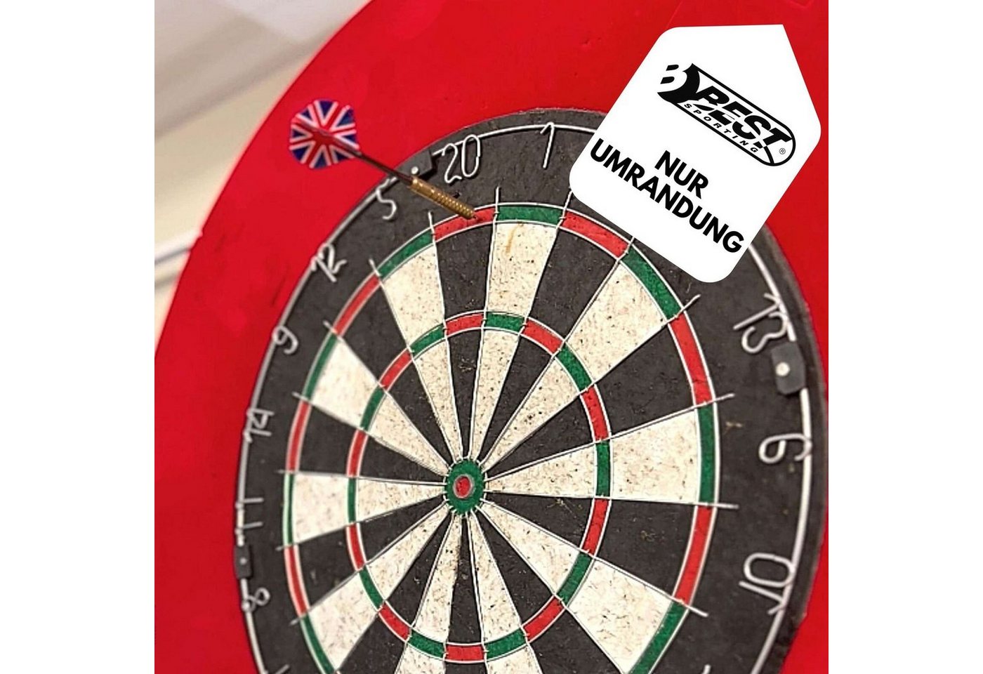Best Sporting Dartpfeil Dart Umrandung - für alle Dartboards mit 45,5cm Durchmesser Bild 3