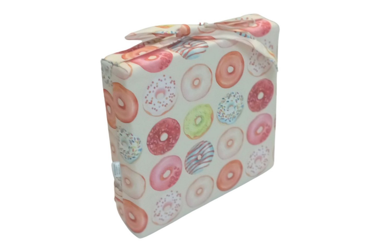 EMI & SAM Kindersitzerhöhung SITZKISSEN Sitzerhöhung für Kinder Stuhlkissen Kinderstuhl Hochstuhl, 6. Donuts