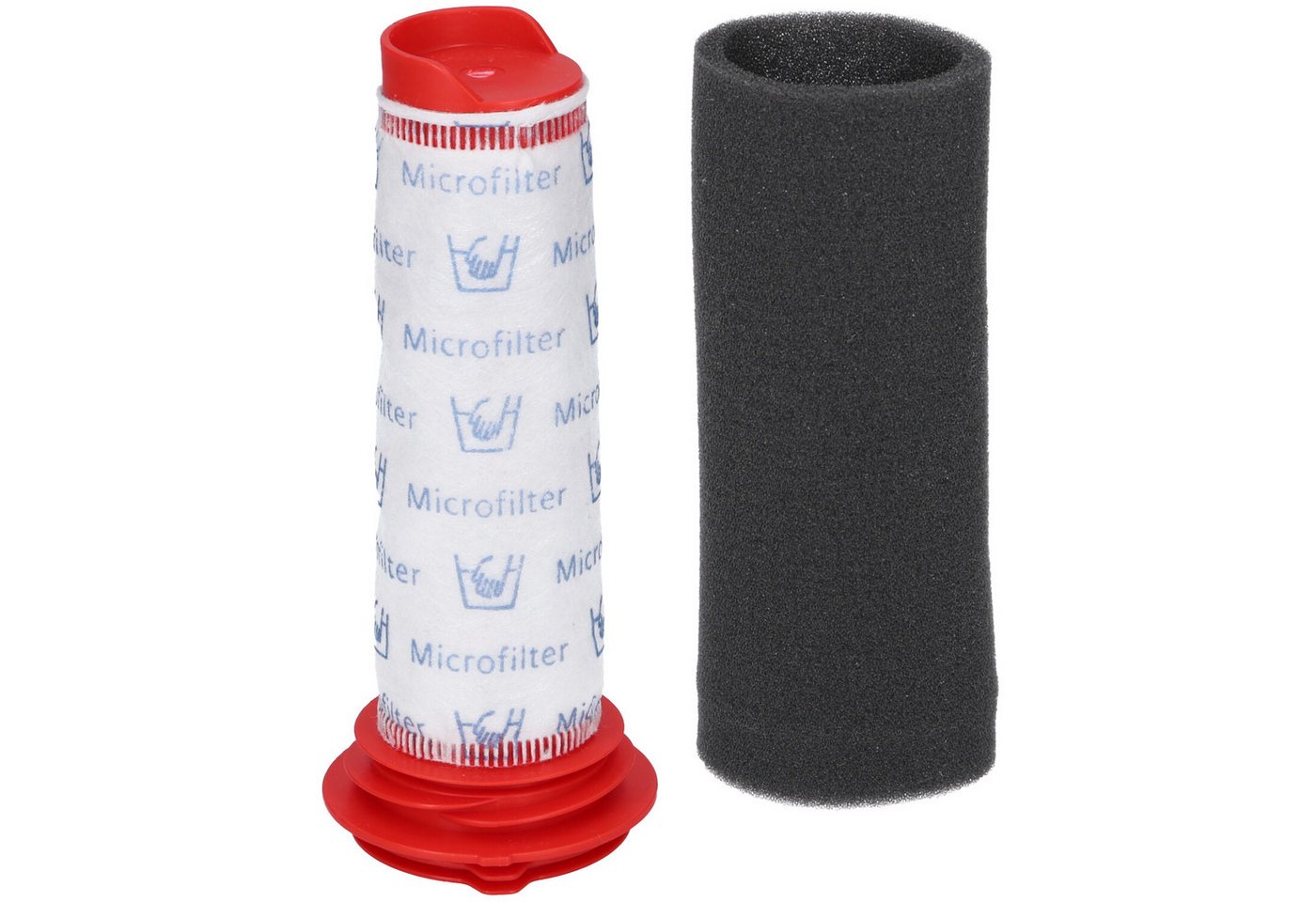McFilter Filter-Set waschbar 2-teilig geeignet für Bosch Staubsauger, Zubehör für Athlet 25.2v BCH6AT25JP/01, BCH6AT25JP/02, Athlet Zoo'o BCH6ZOOO Pro Animal BCH6L2560, BCH6L2561, waschbar, Alternative für Zentralfilter 00754176 + Filterschaum 00754175 Bild 3