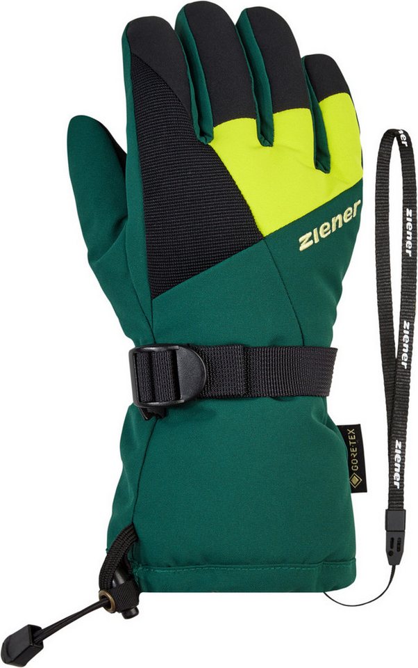 Ziener Skihandschuhe ZIENER LANI GTX Handschuh deep green
