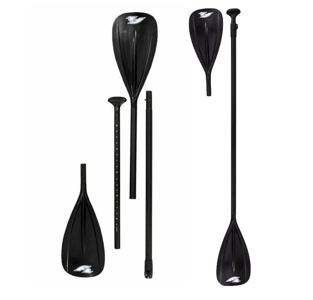 F2 F2 KAJAK SUP PADDEL Dual Tech 2in1 Kayak 4-teilig bis 215cm SUP-Paddel