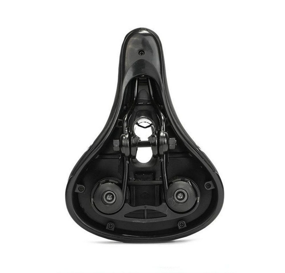 POPOLIC Fahrradsattel Fahrradsattel ergonomischer Sitz Gel Memory Foam Universal Unisex (1-tlg., Geeignet für alle Arten von Fahrrädern), Doppelkugel-Komfort-Elektrofahrrad, atmungsaktiv