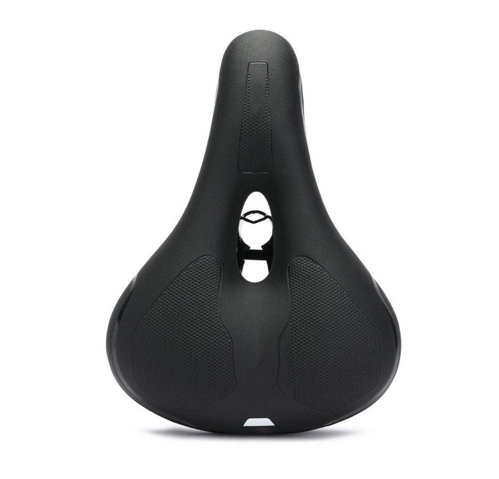 POPOLIC Fahrradsattel Fahrradsattel ergonomischer Sitz Gel Memory Foam Universal Unisex (1-tlg., Geeignet für alle Arten von Fahrrädern), Doppelkugel-Komfort-Elektrofahrrad, atmungsaktiv Bild 4