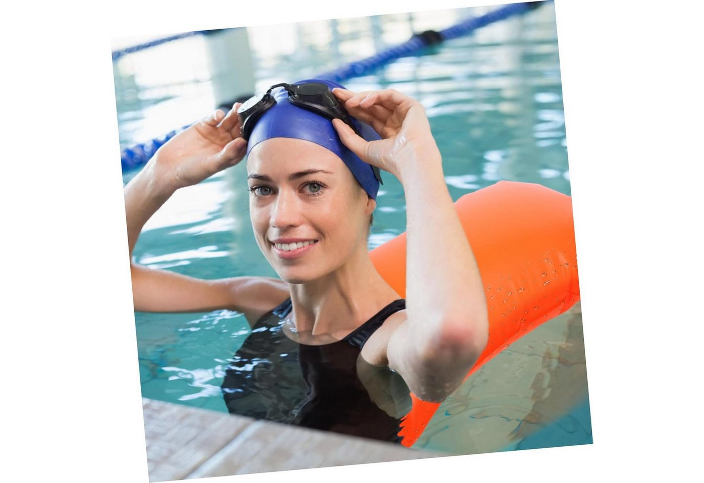 FELIXLEO Inflatable SUP-Board Ultraleichte Schwimmboje Freiwasserschwimmen Aufblasbare Schwimmhilfe., (1 tlg) Bild 5