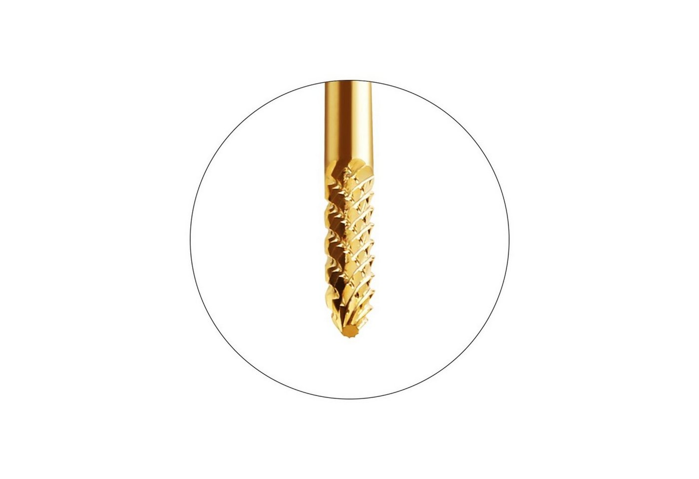 JCMaster Maniküre-Pediküre-Set, Premium Nagelfräser Bit Hartmetall