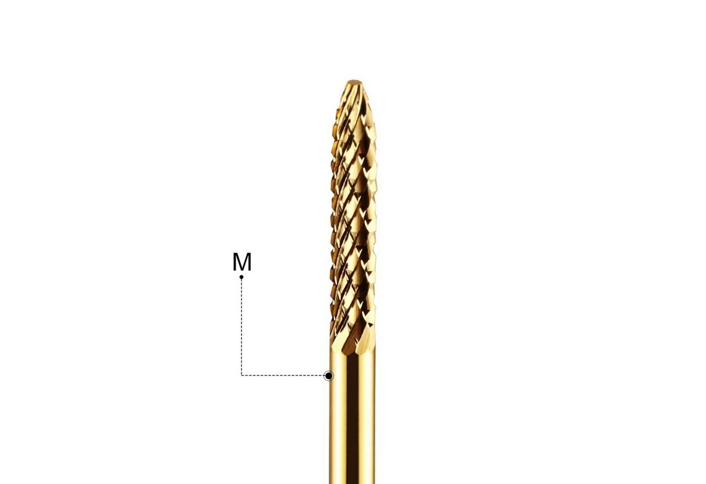 JCMaster Maniküre-Pediküre-Set, Premium Nagelfräser Bit Hartmetall Bild 4