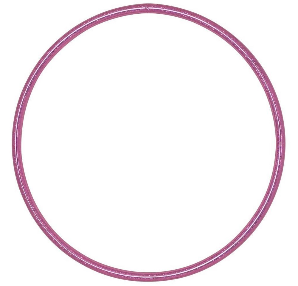 Hoopomania Hula-Hoop-Reifen Kinder Hula Hoop, Glitter Farben, Ø 70cm Pink