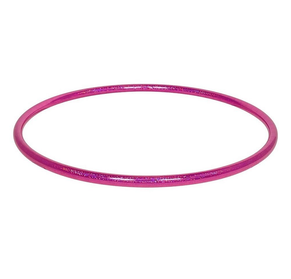 Hoopomania Hula-Hoop-Reifen Kinder Hula Hoop, Glitter Farben, Ø 70cm Pink Bild 3