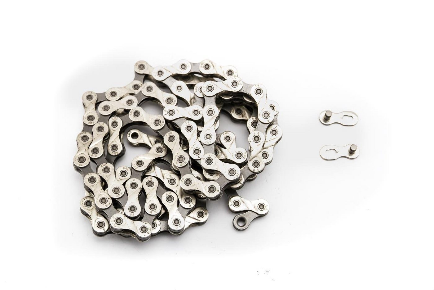 KMC Fahrradkette Fahrrad Kette 7-8 fach KMC X8.93 Größe 1/2''x3/32'' 116 Glieder silber