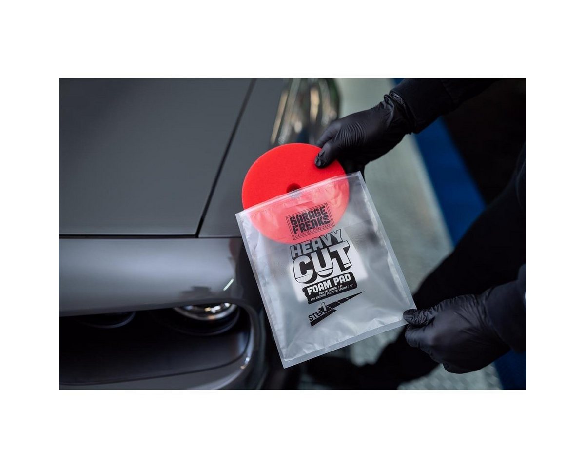 Garage Freaks Politur - Heavy Cut, Medium Cut, Finish Cut, Carnauba Versiegelung Autopolitur (3 St), Auto Polier Set Bild 4