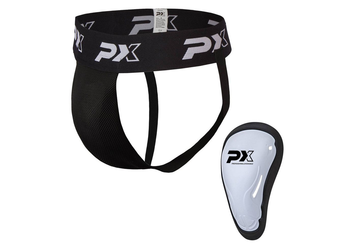 BAY-Sports Tiefschutz Shock-Tech Herren Jungen Suspensorium Pantal Shock Tiefschutz, Rand Bild 3