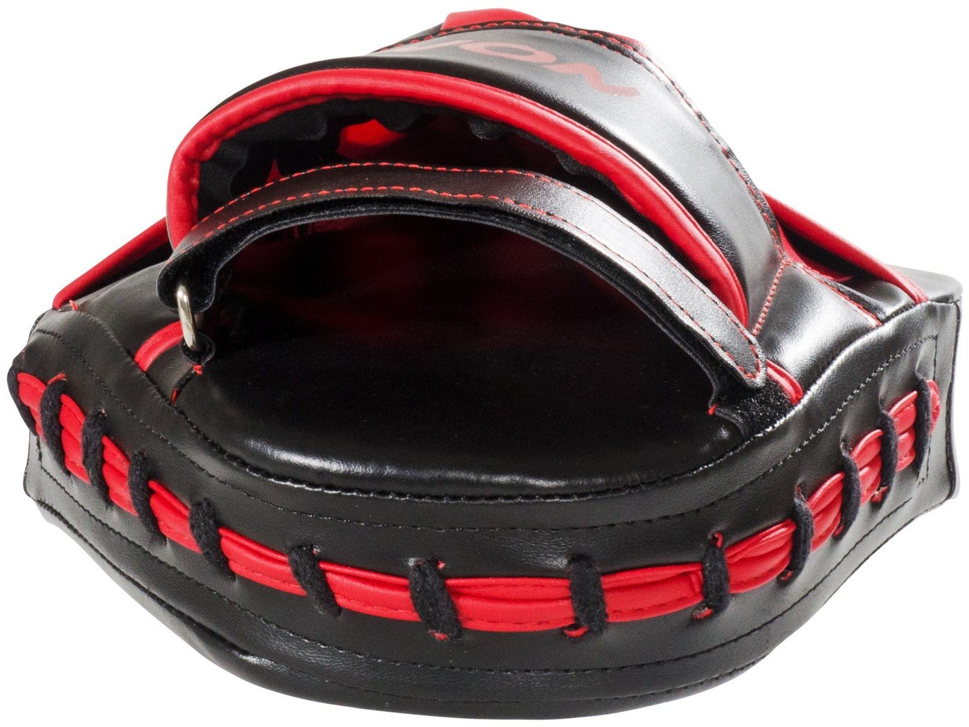 KWON Schlagpolster Handpratzen Coaching Mitt Contender Schlagkissen Boxen Kickboxen, Vollkontakt geeignet, Extra dick, 27 cm