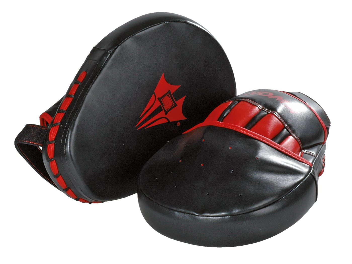 KWON Schlagpolster Handpratzen Coaching Mitt Contender Schlagkissen Boxen Kickboxen, Vollkontakt geeignet, Extra dick, 27 cm Bild 5