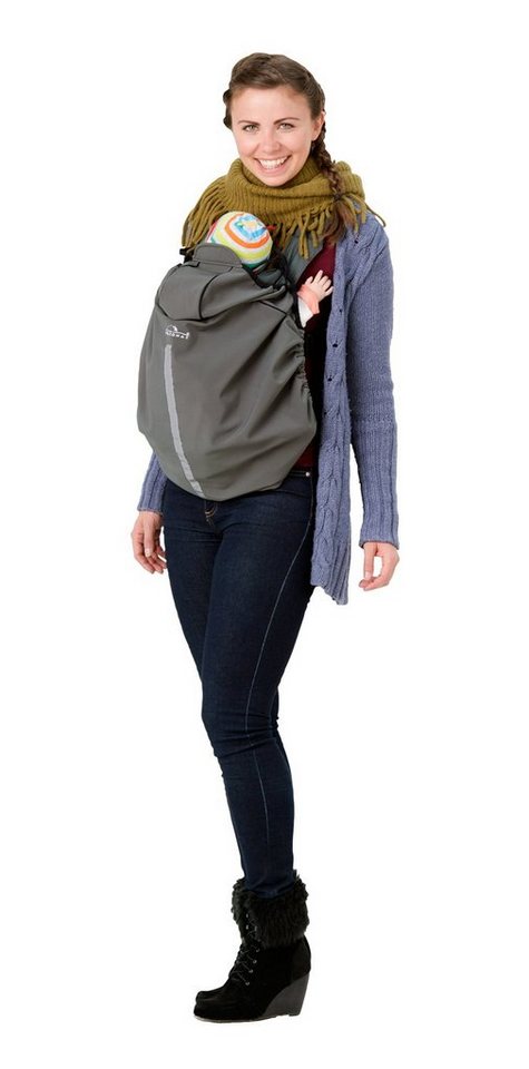 Amazonas Tragetuch Softshell Cover: Wasserabweisender Schutz für alle Babytragen Bild 2