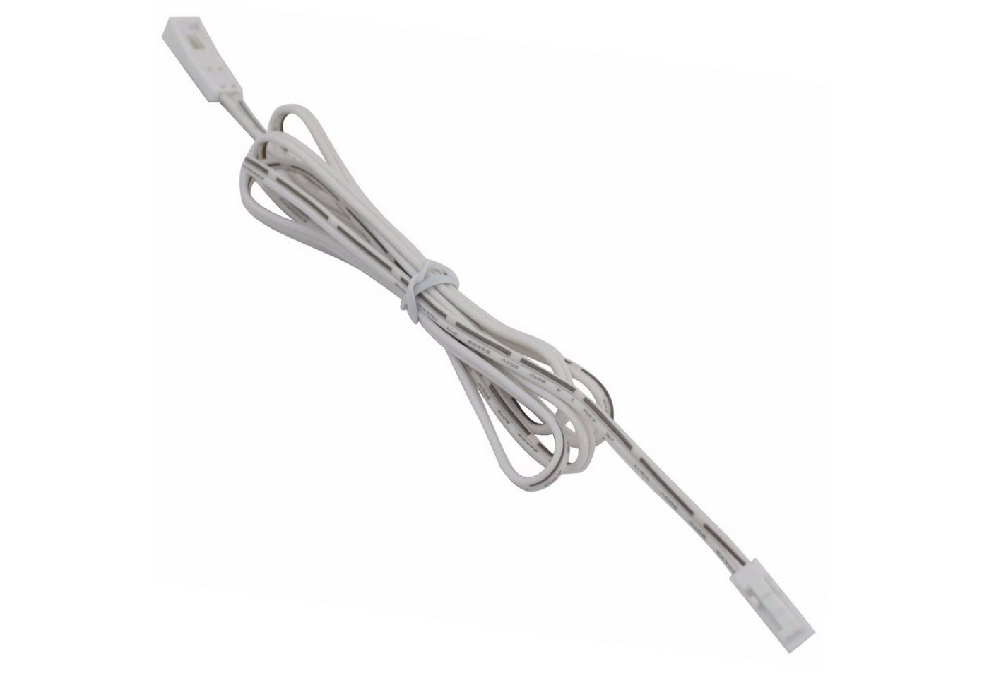kalb LED MINI Stecker Verlängerungskabel 2m f Aufbauleuchte WEISS Stromkabel