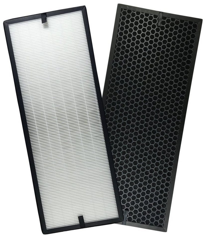 Comedes Filter-Set passend für Rowenta PU6010, PU6020, PU6015, PU6025, PU6040, PU6045, einsetzbar statt Filter Rowenta / Tefal XD6077F0 und XD6061F0