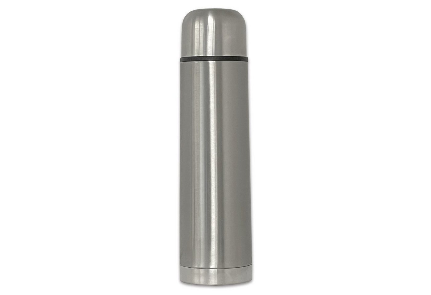 HAC24 Thermoflasche Edelstahl Isolierflasche mit Becher, 0,75 Liter mit Druckknopfsystem Bild 2