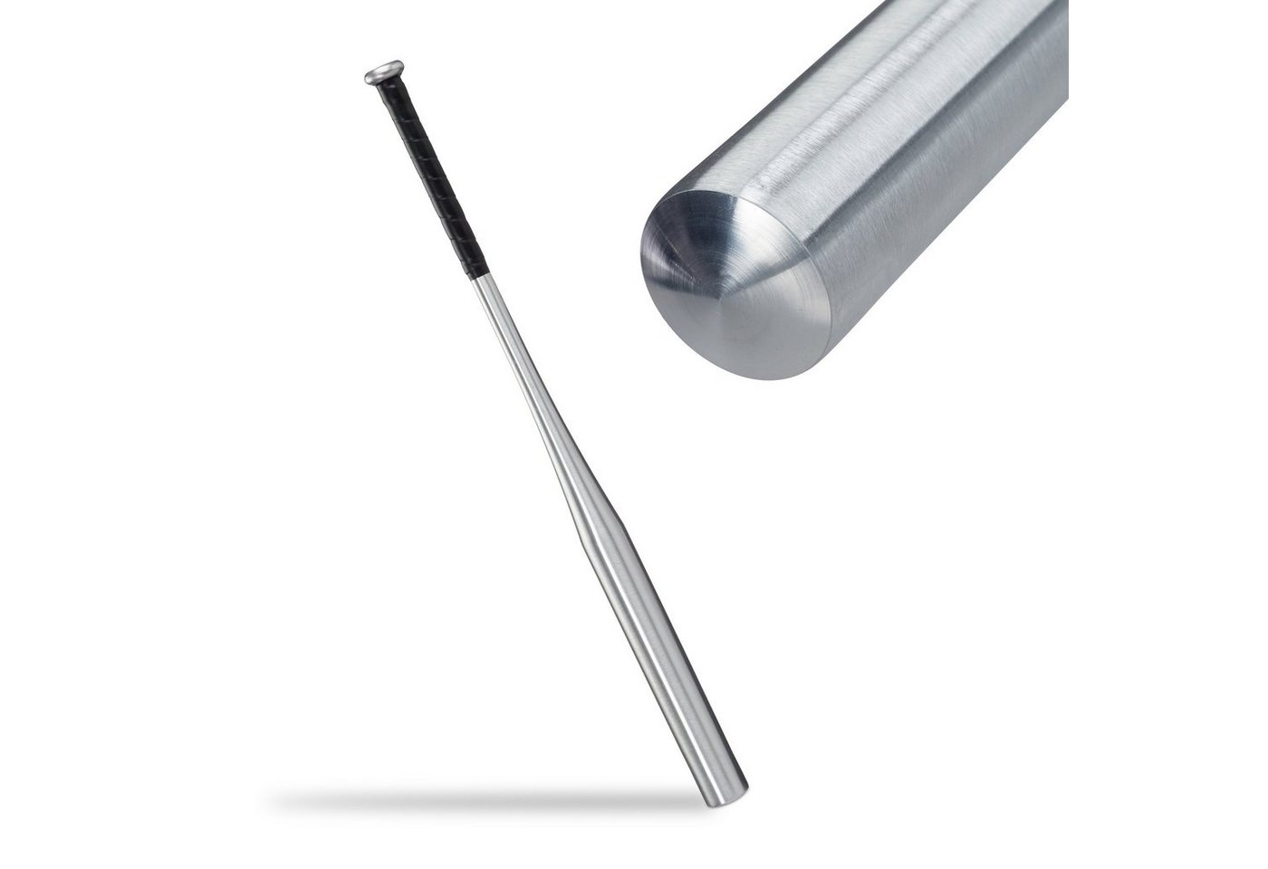 relaxdays Softballschläger 4 x Baseballschläger Aluminium, PU, Aluminium, 5 ", (4 St) Bild 5