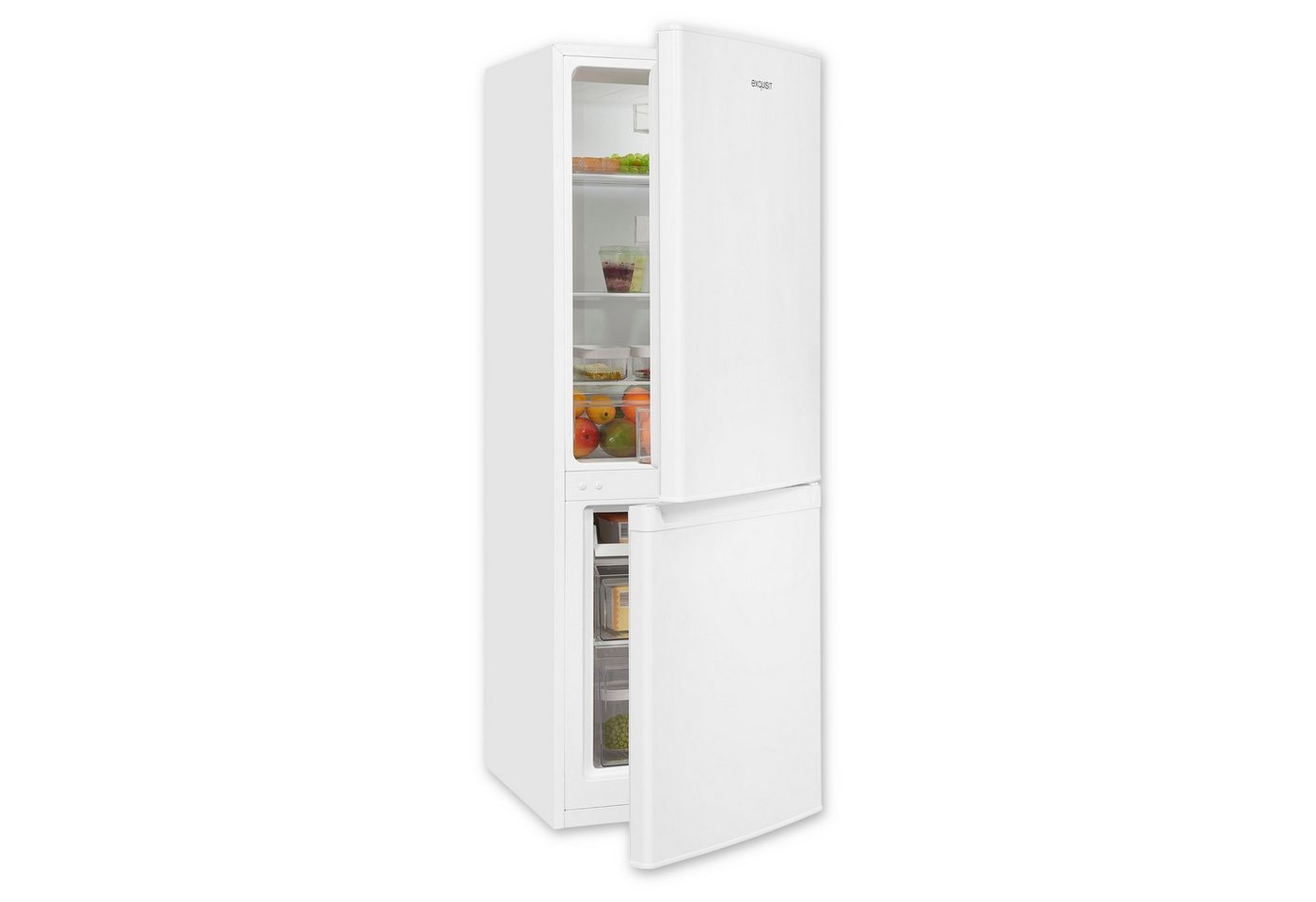 exquisit Kühl-/Gefrierkombination KGC5232-60-E-040E, 142.5 cm hoch, 49.5 cm breit Bild 5